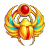 sky sentinels golden scarab symbol