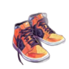 slam dunk contest shoes symbol