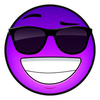 slotomoji sunglasses symbol