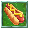 snack attack megaways hotdog symbol