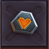 snake arena 2 heart badge symbol