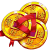 snake spirit gold gold coins symbol
