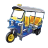 songkran party tuc tuc symbol