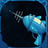 space adventure gun symbol