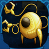 space adventure robot symbol