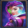 space jammers pink woman symbol