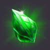 space rocks green symbol