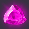 space rocks pink symbol