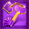 sparkling roses key symbol