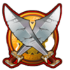 spartan warrior swords symbol