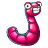 spin and dice worm j symbol