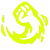 spin fighters striker fist symbol