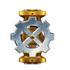 spin vention cogwheel symbol