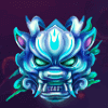 spirit hunters blue mask symbol