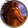 spirit of mustang west express red horse symbol