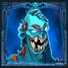 spooky graves blue man symbol