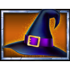 spooky halloween witch hat symbol