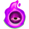 spooky spooky flame eye purple symbol