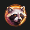 stampeding strike racoon symbol