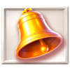 stars and stripes hold and win bell symbol