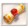 stars and stripes hold and win scroll symbol