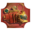 steampunk plinko camera symbol