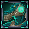 steel greezly crocodile symbol