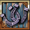 sticky bandits thunder rail horseshoe symbol
