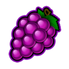 sticky diamonds flaming link grapes symbol
