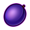 sticky diamonds flaming link plum symbol
