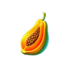 sticky fruit madness papaya symbol