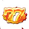 sticky stacked fire 7 77 fire symbol