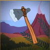 stones and bones axe symbol