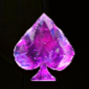strawberry cocktail spades symbol