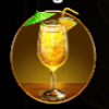 strawberry cocktail yellow symbol