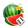 stunning crown cash mesh ultra dice watermelon symbol