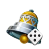 stunning crown extra dice bell symbol
