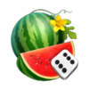 stunning crown extra dice watermelon symbol