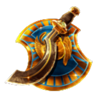 sun wind cash boat sword symbol