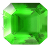 super diamond deluxe gem green symbol