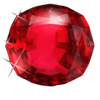 super diamond deluxe gem red symbol
