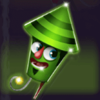 super fuego green firework symbol