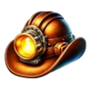 super gold link running wins hat symbol