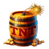 super gold link running wins tnt symbol