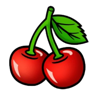 super graphics upside down combo frenzy cherry symbol