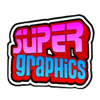 super graphics upside down combo frenzy logo symbol
