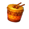 super tiki strike drums symbol