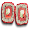 sushi red sushi symbol