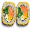 sushi yellow sushi symbol