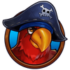 swintt pirate treasure parrot symbol